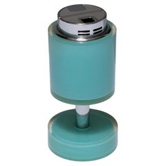 Green Metal Lighter, Pierre Cardin, 1960s