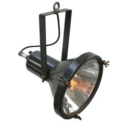 Green Metal Vintage Industrial Clear Glass Wall Ceiling Ship Spotlight