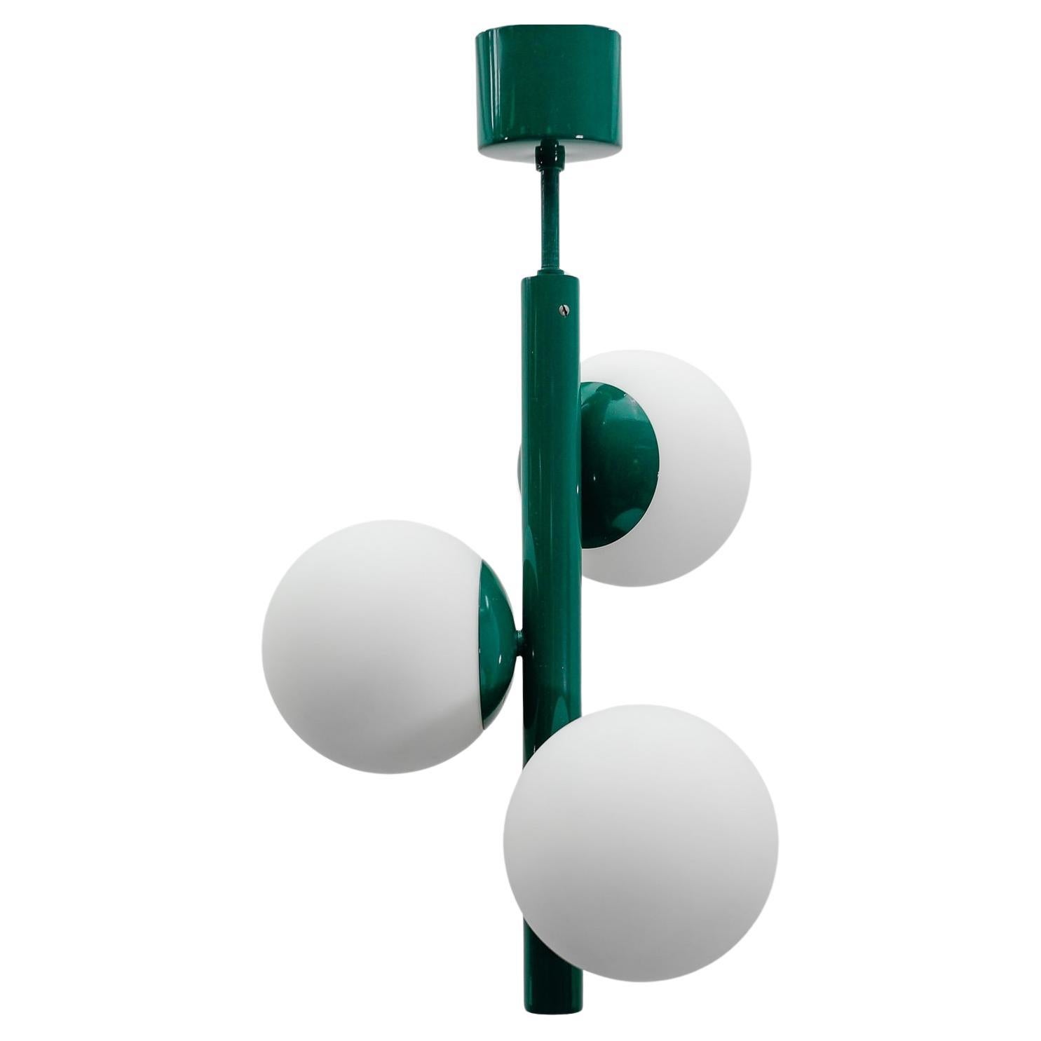 Lampe suspendue Spoutnik moderne du milieu du siècle dernier par Kaiser Leuchten, Allemagne, années 1960