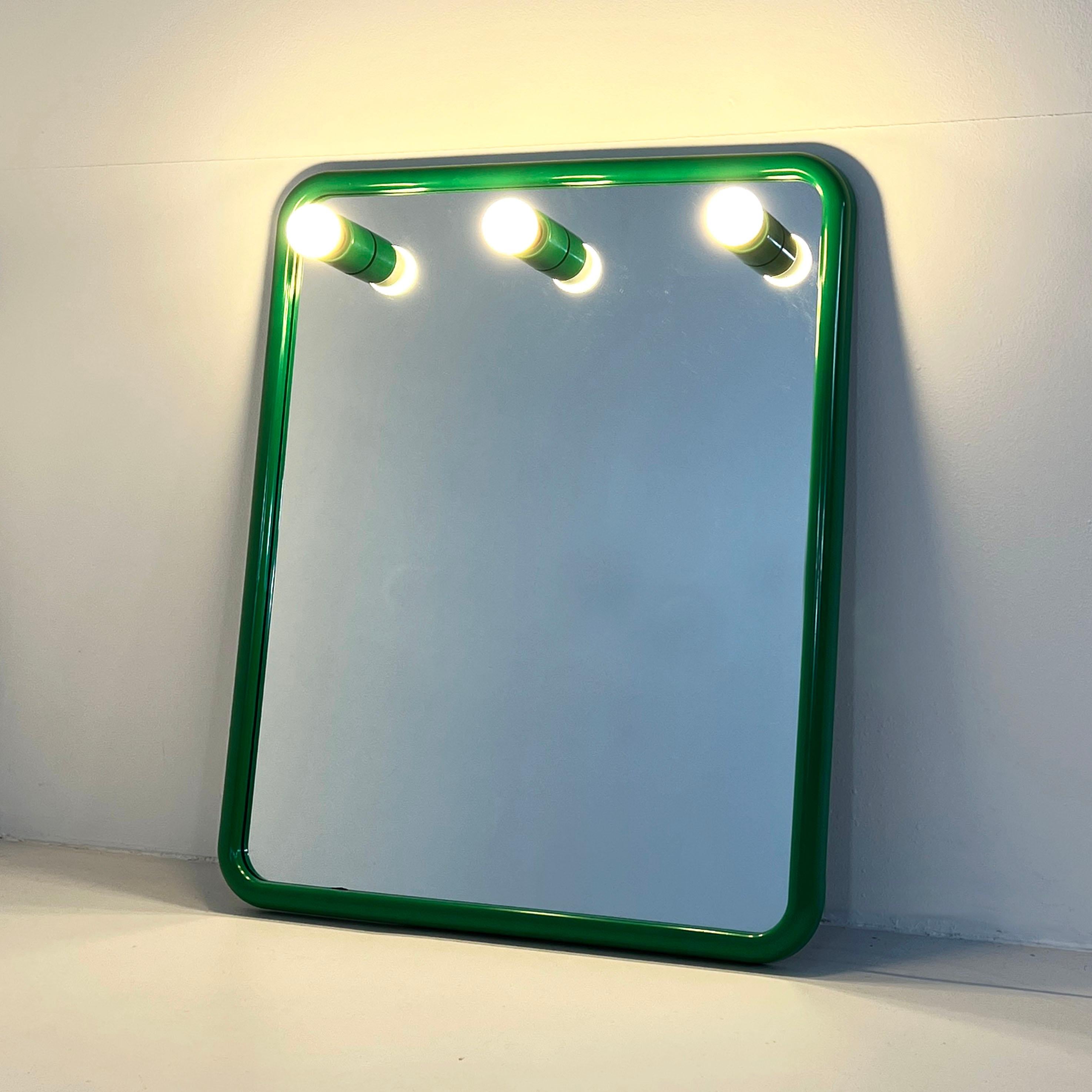 Producer - Gedy
Design Period - Seventies
Measurements - Width 58 cm x Depth 10 cm x Height 64 cm 
Materials - Plastic
Color - Green

Condition - Good 
Comments - Light wear consistent with age and use. Some light scuffs.