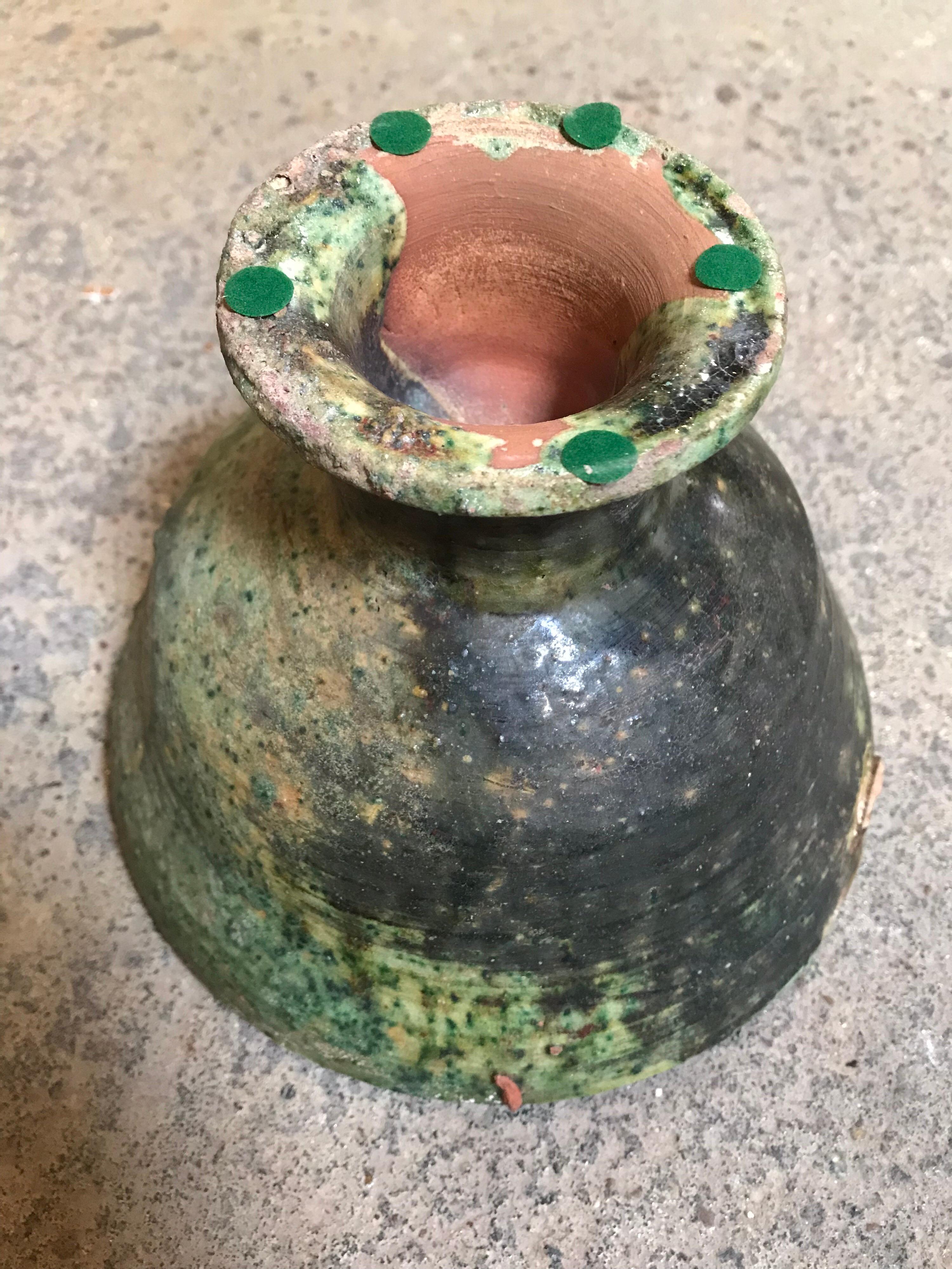 Hand-Crafted Green Moroccan Bowl
