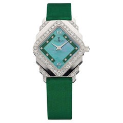 Green Mother of Pearl Wristwatch