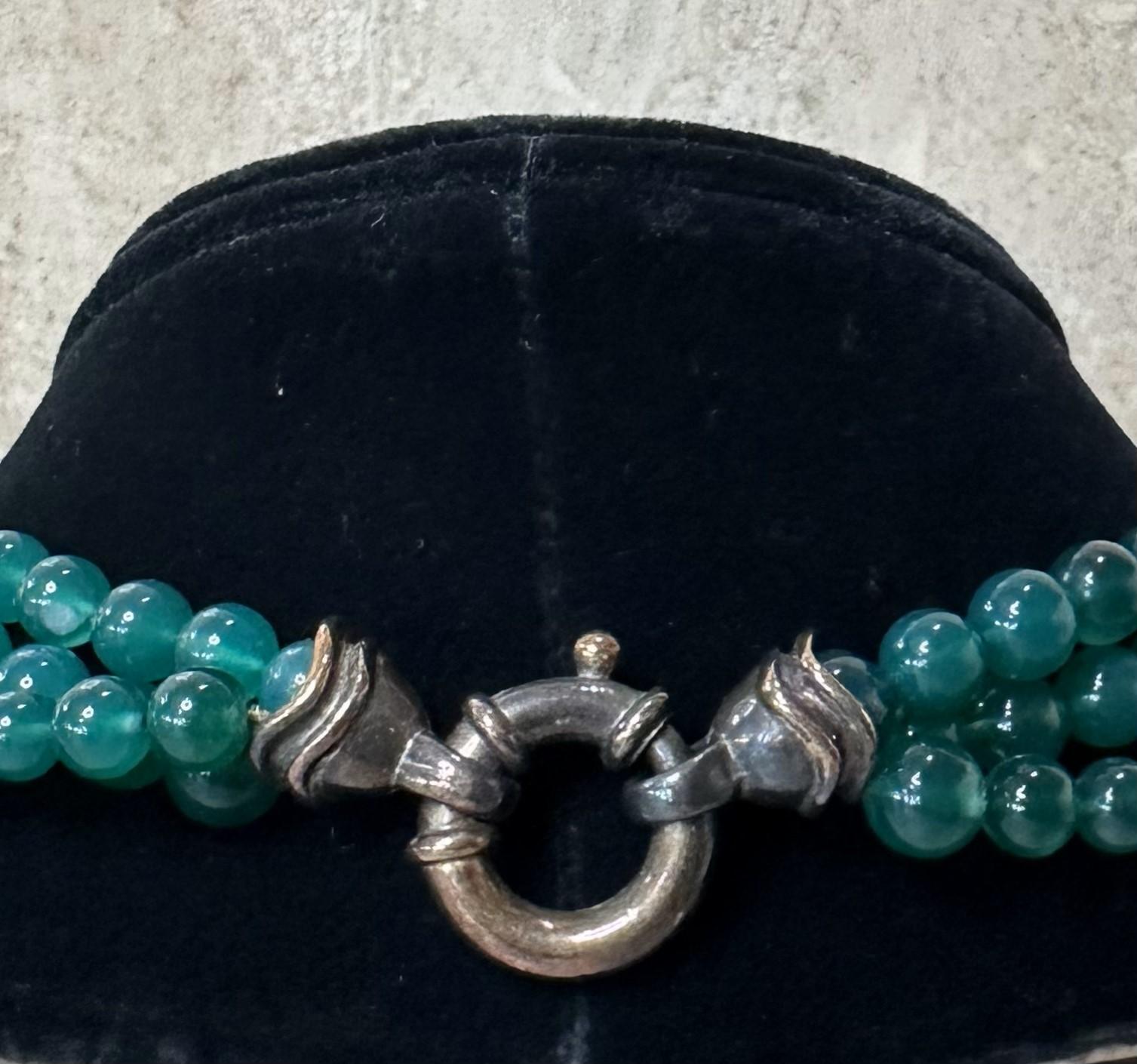 Collana di perline multifilamento Greene & Greene d'epoca In condizioni buone in vendita a Lake Worth Beach, FL