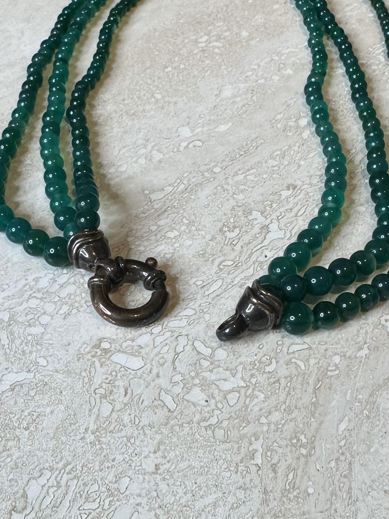 Collana di perline multifilamento Greene & Greene d'epoca in vendita 1