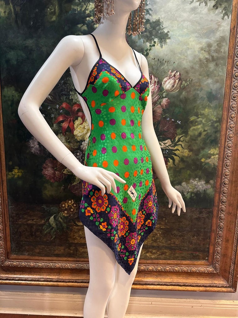 ysl cocktail dress This vintage Fall 1986 @ysl Haute Couture Velvet & Silk Cocktail Dress with Bow Detail is giving us major glamour vibes and perfect for your upcoming Fall soires Now available to