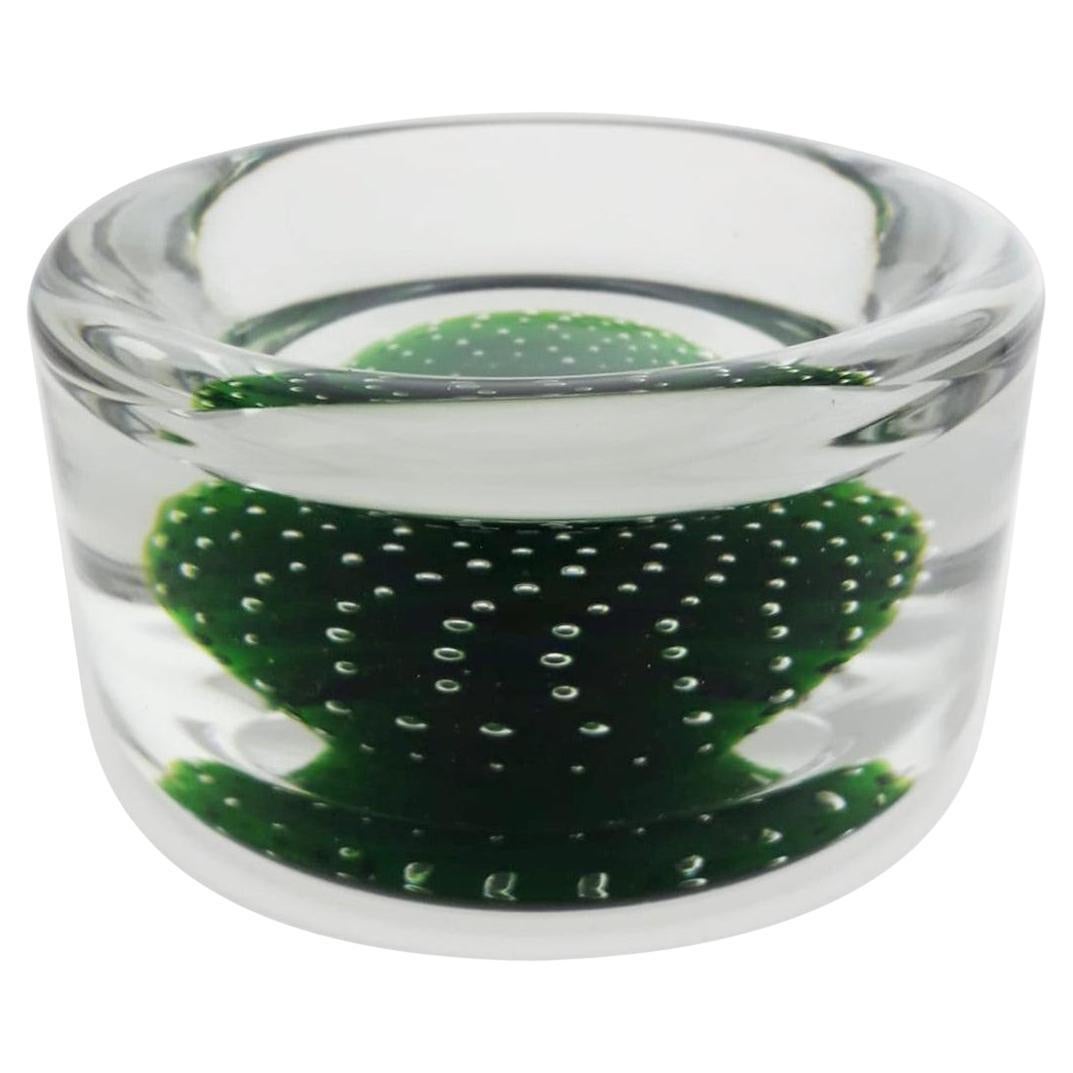 Green Murano Bowl