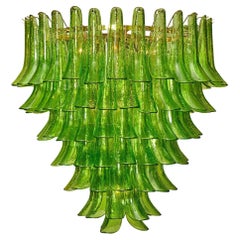 Green Murano Glass “Selle” Chandelier