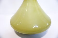 Green Murano Glass Vase