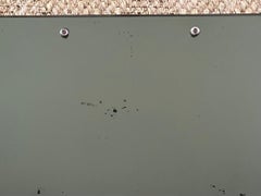 Green Murano Shield Mirror