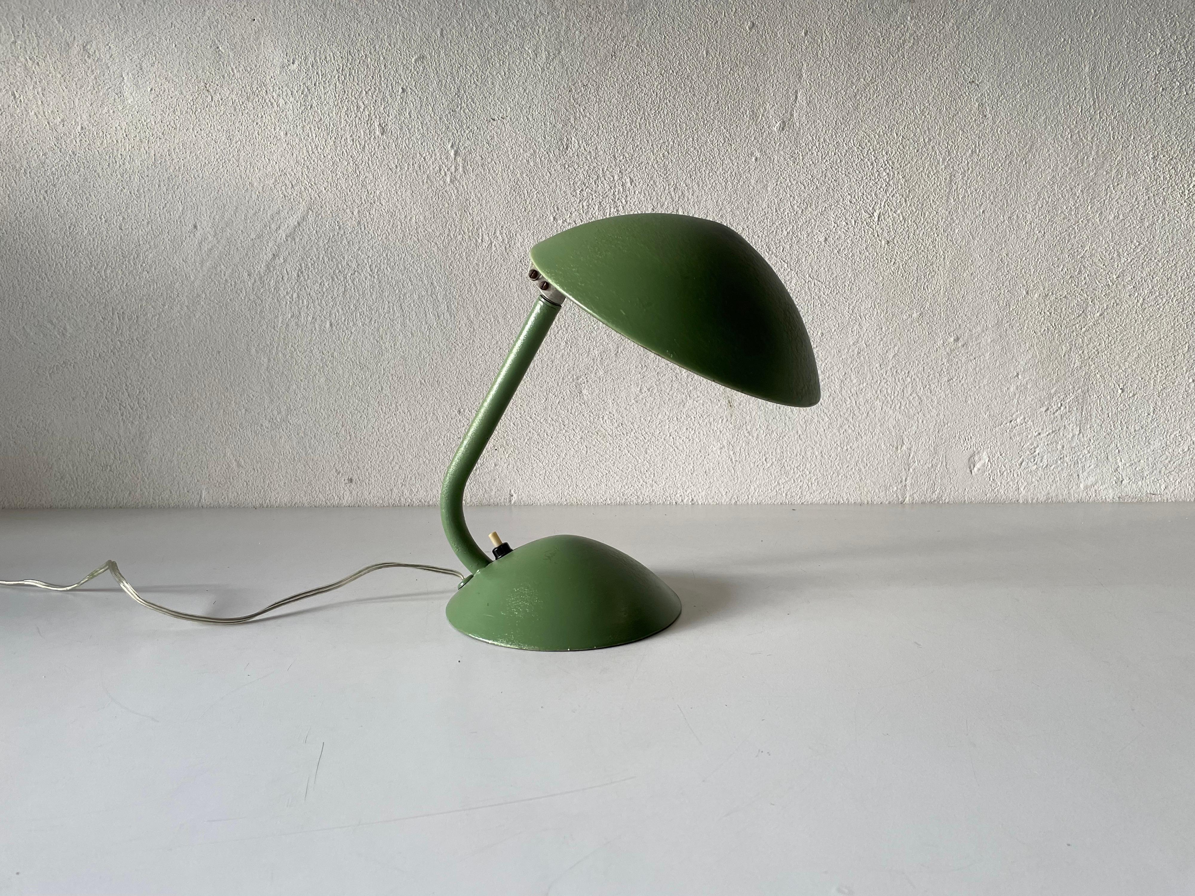 green mushroom lamp