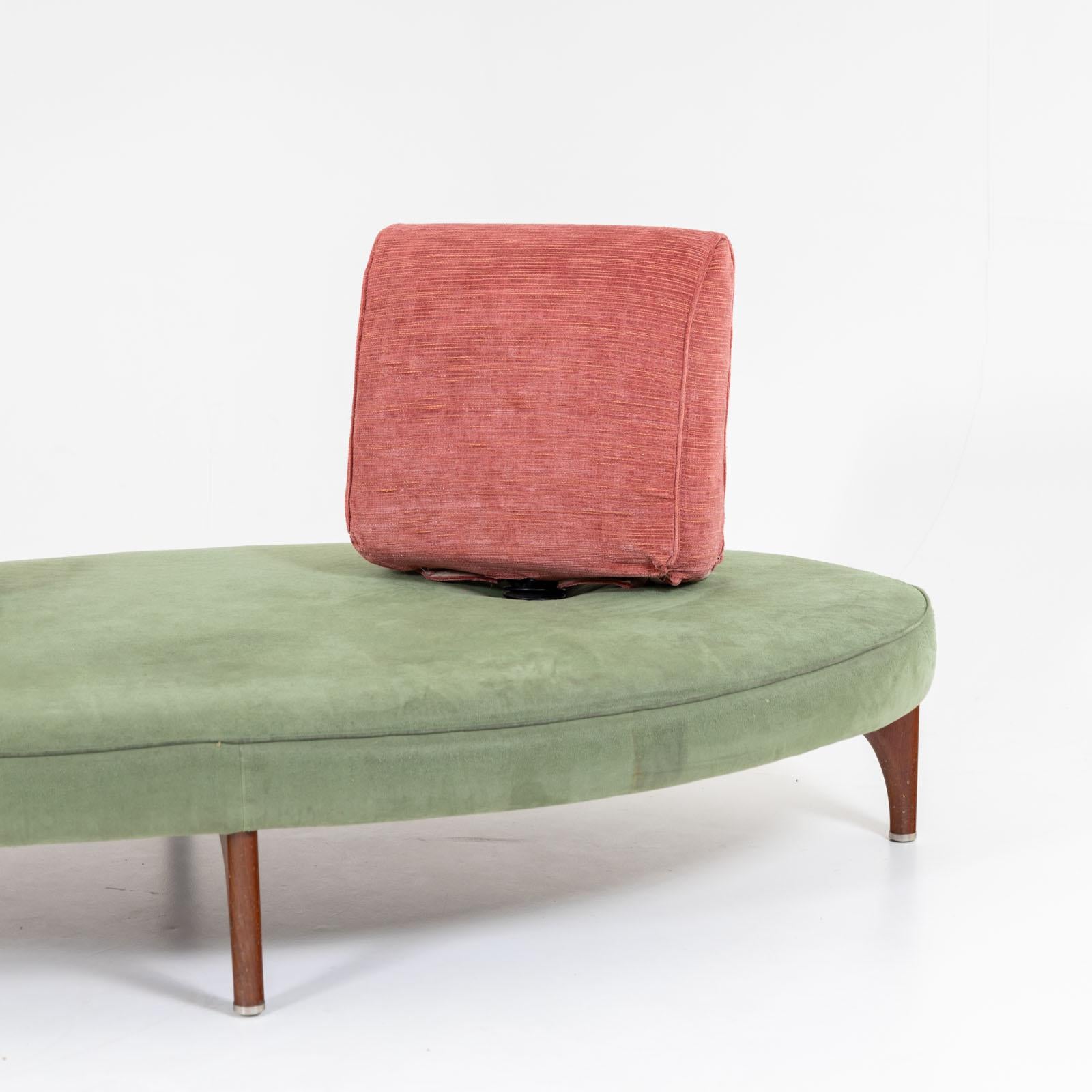 Late 20th Century Green 'No Stop' Sofa by Maarten Kusters for Edra, Italy 1987
