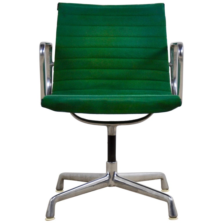 Green Office Armchair by Charles Ray Eames for Herman Miller ICF 1960s