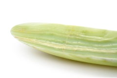 Jade Onyx Bowl Centerpiece Decorative Sculpture Green Solid Marble Hand-Carved