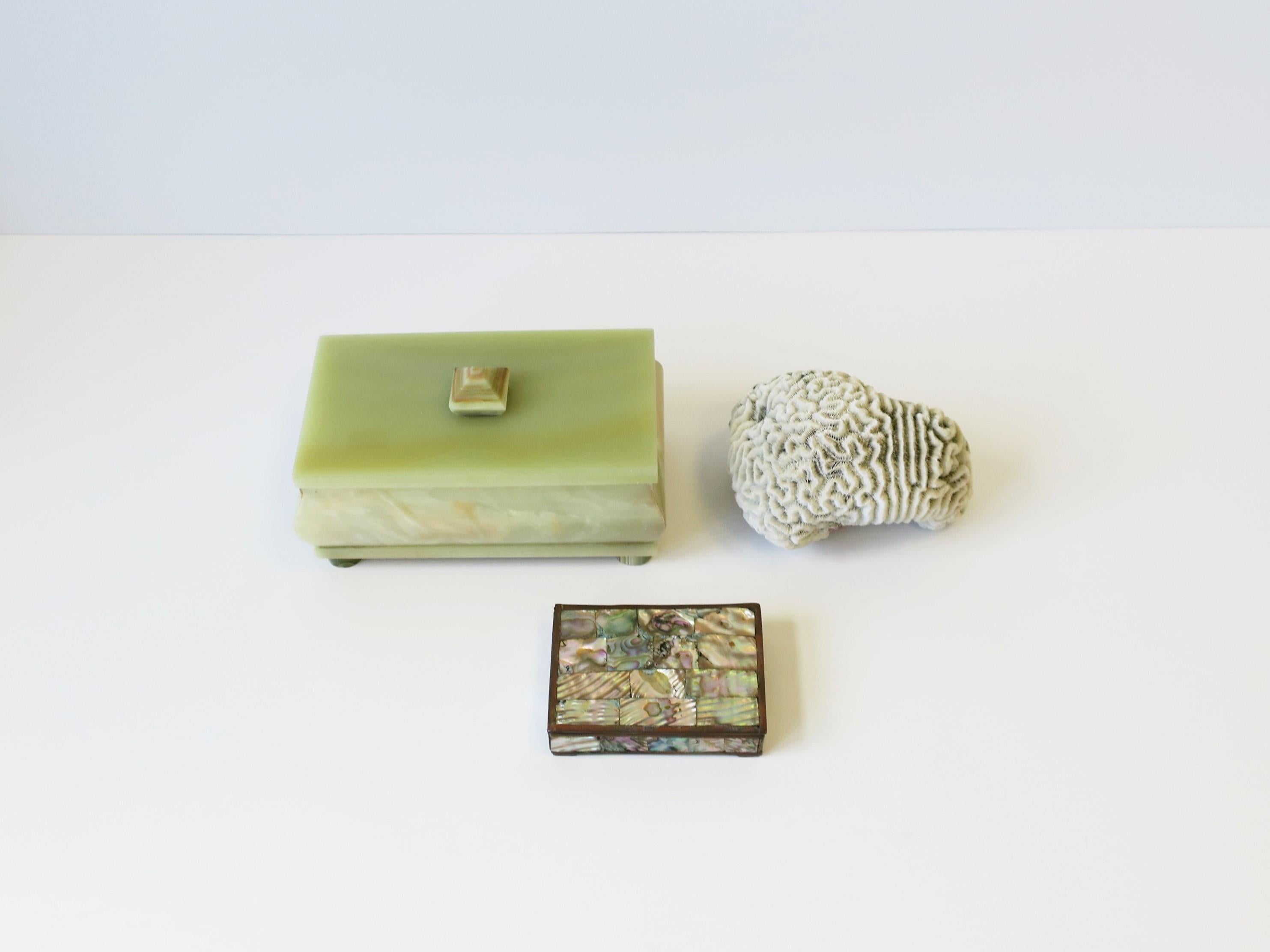 Green Onyx Marble Jewelry or Decorative Box 3
