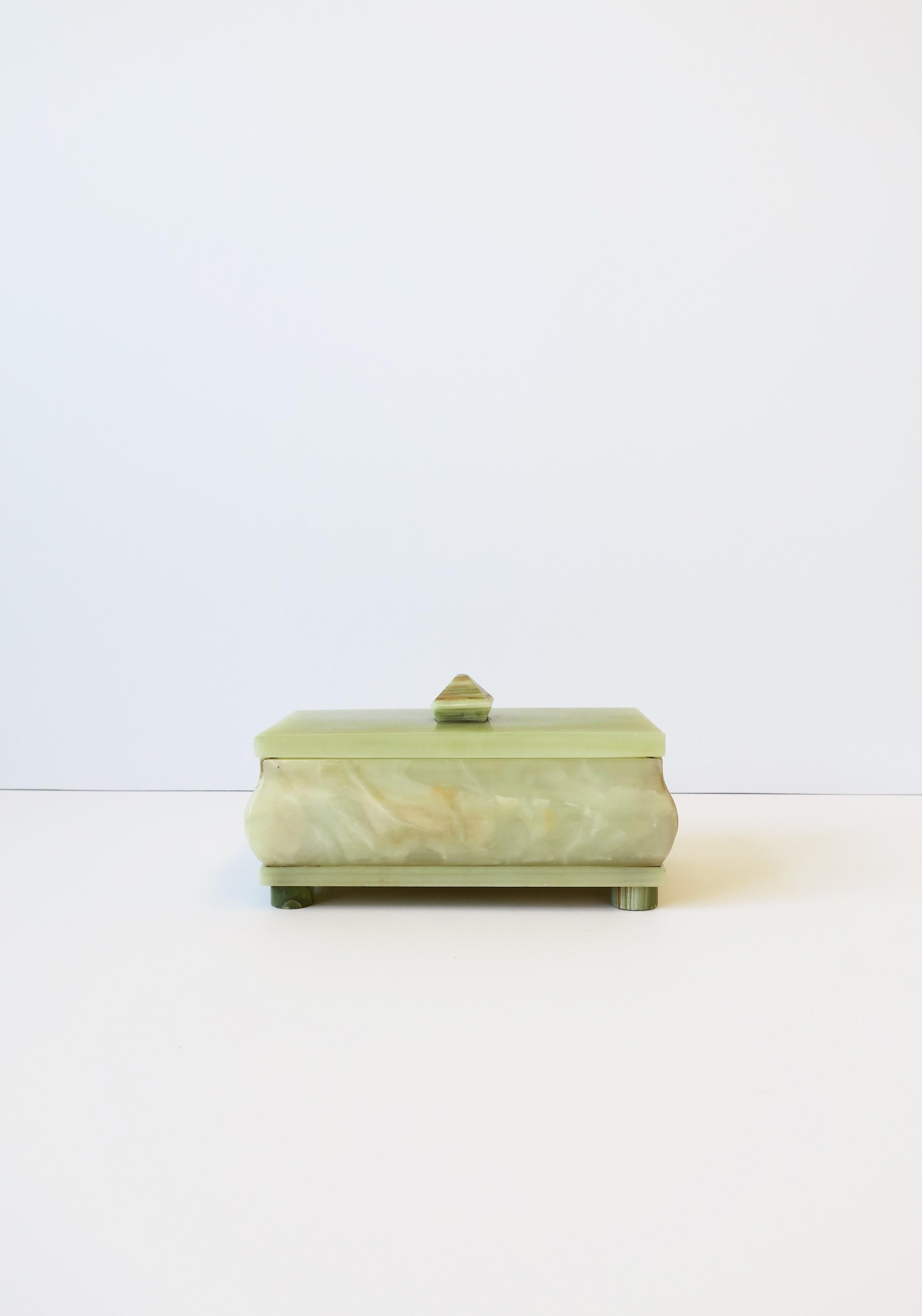 antique marble jewelry box