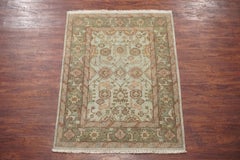 Green Oushak Area Rug