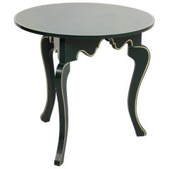 Green Painted Round Table by Castle Furniture
