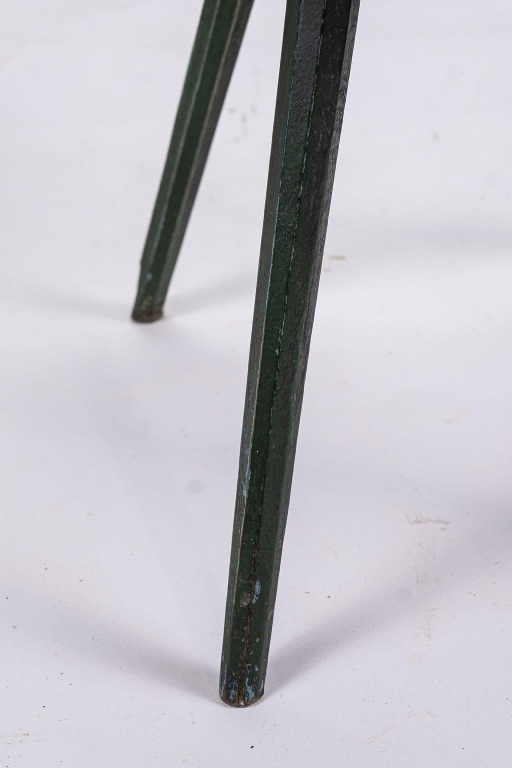 Green Painted Swedish Folk Art Chair 2