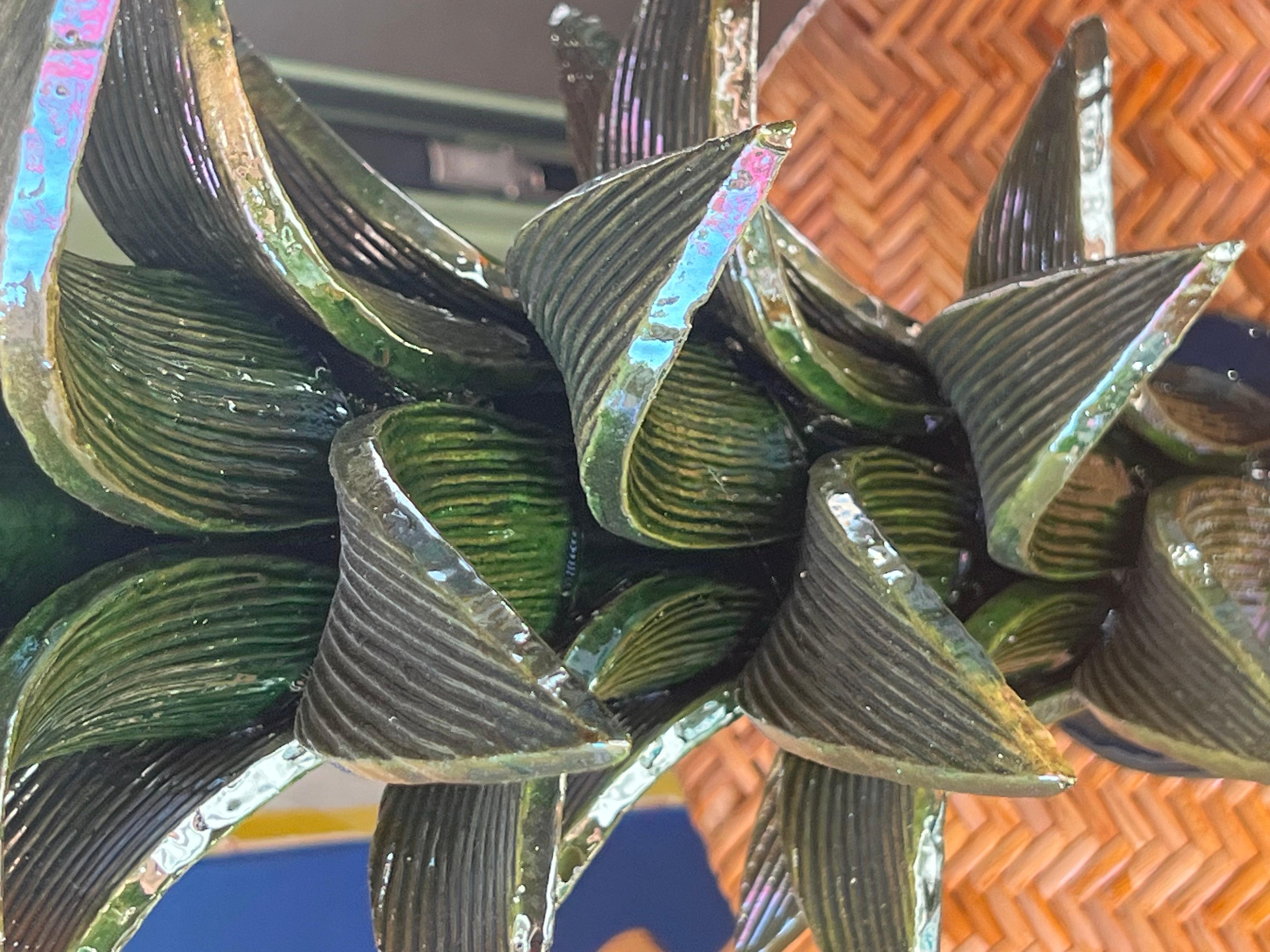 Candélabre de palmier vert Objekti Neuf - En vente à London, GB