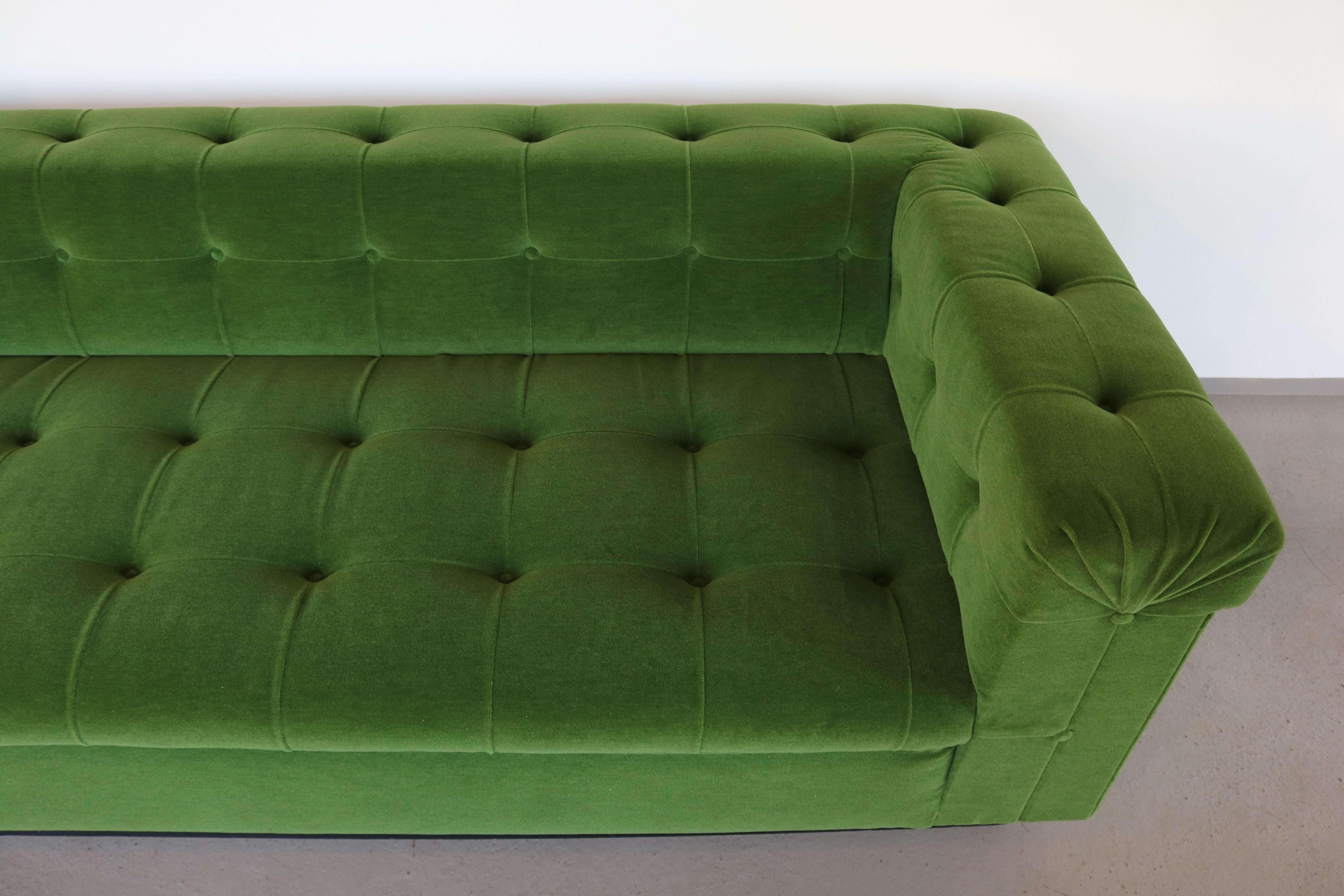 20th Century Green Party Sofa by Edward Wormley for Dunbar, 1954