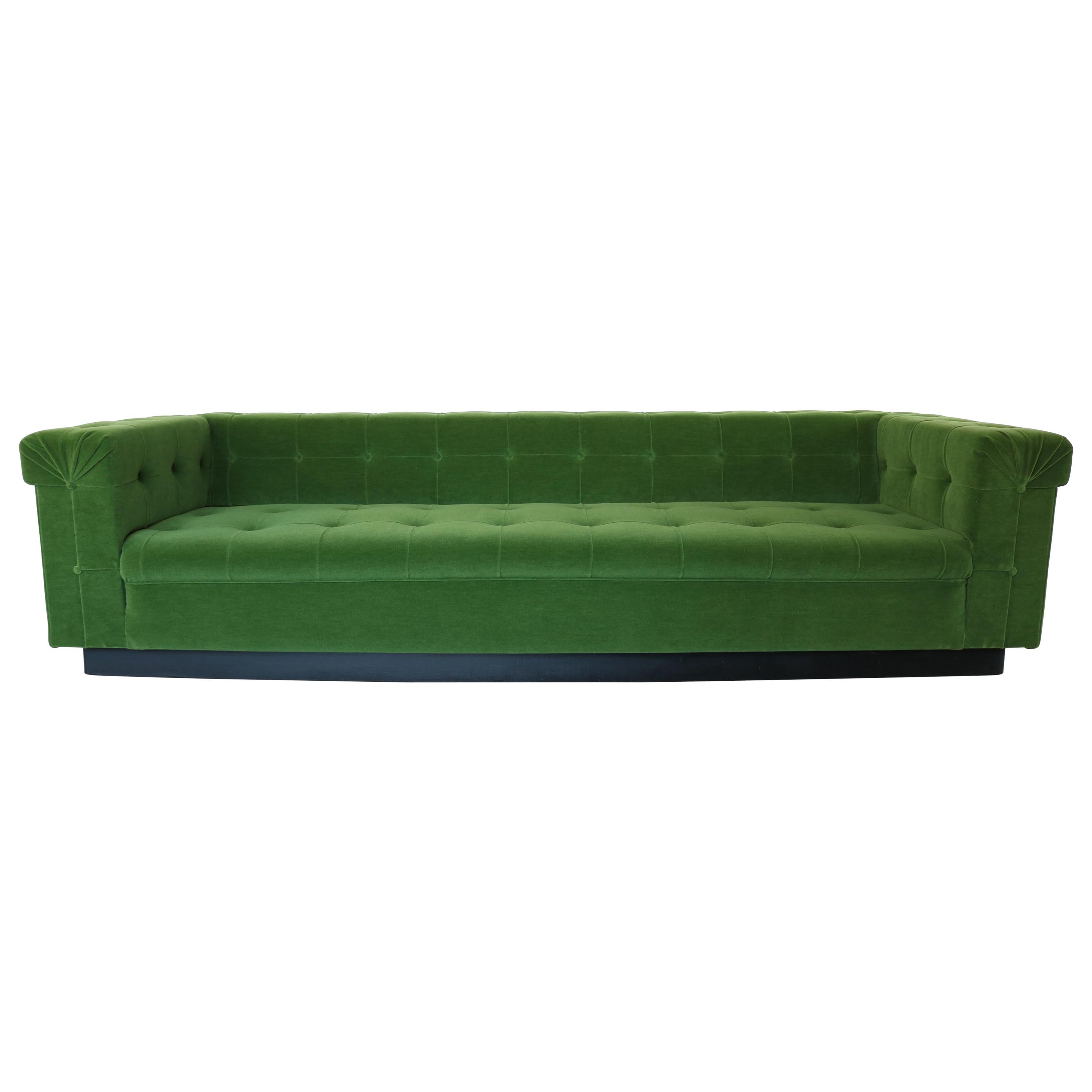 Green Party Sofa by Edward Wormley for Dunbar, 1954
