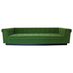 Green Party Sofa by Edward Wormley for Dunbar, 1954