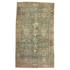 Alfombra Persa Tribal Bidjar Verde