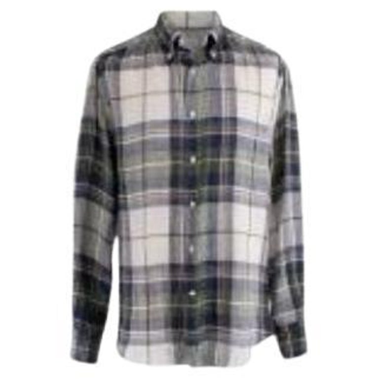 Veline Back Pleated Shirt - Green