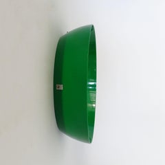 Früher Kartell Grüner Plastik-Pop-Art-Spiegel, Italien, 1960er Jahre