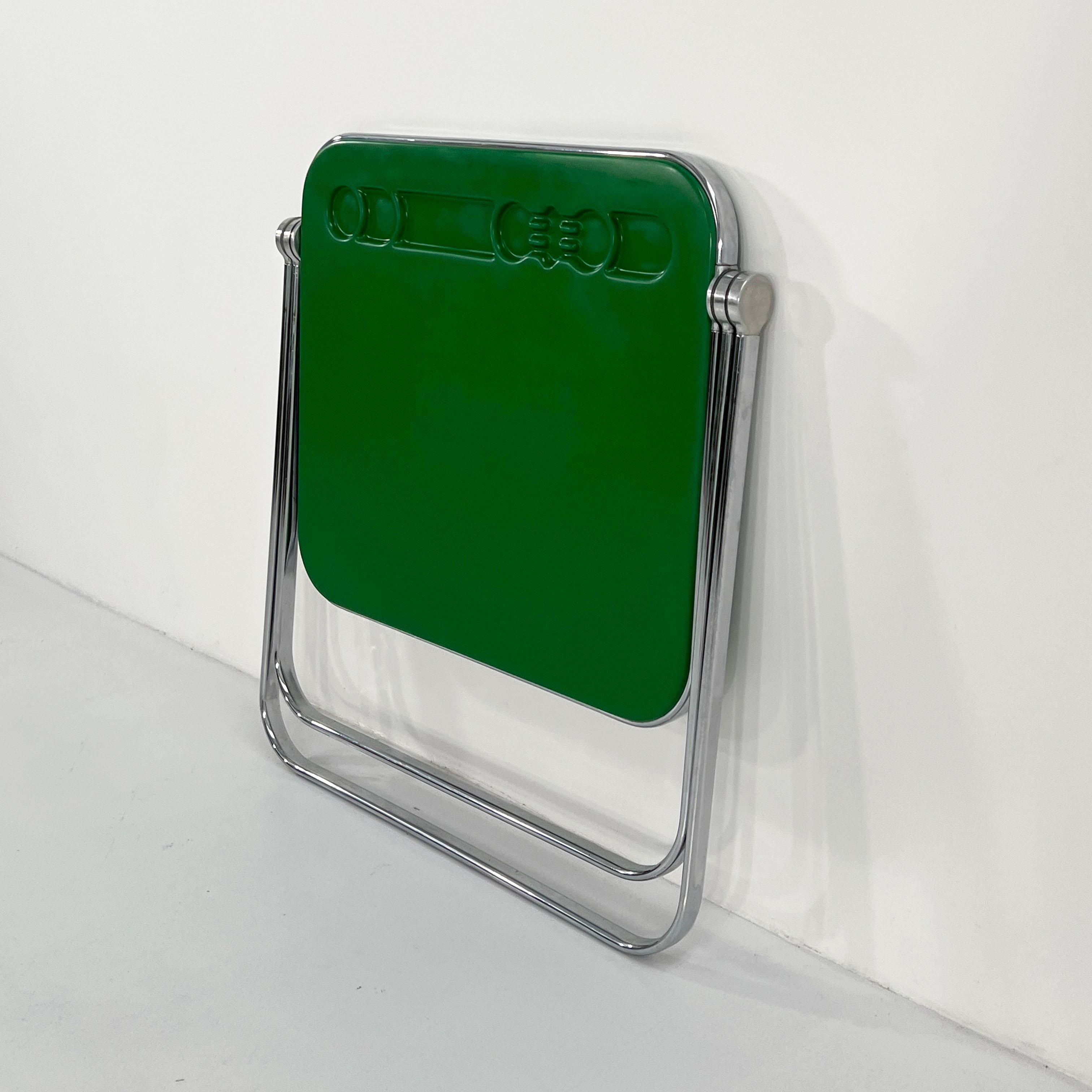 Green Platone Folding Desk by Giancarlo Piretti for Anonima Castelli, 1970s 5