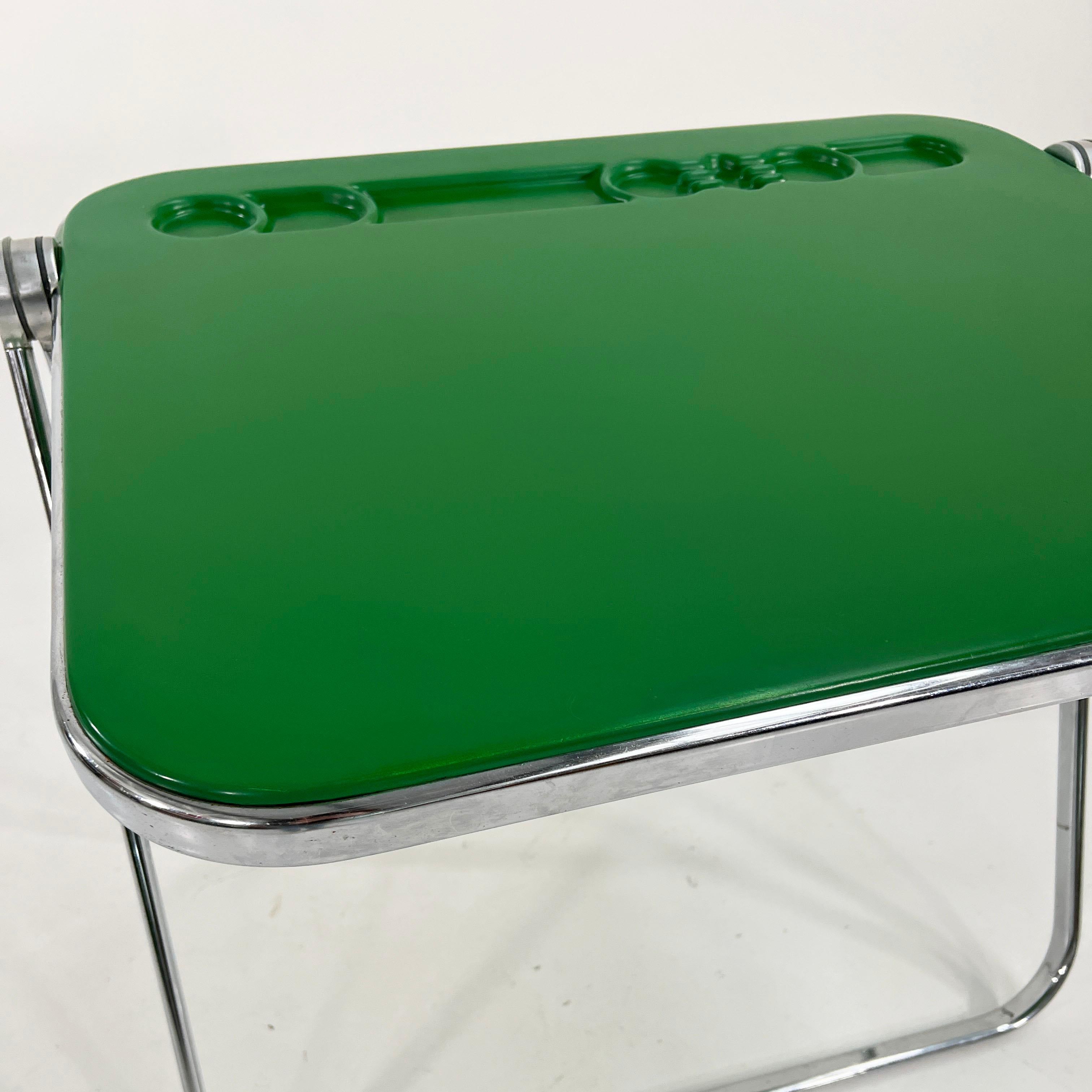 Green Platone Folding Desk by Giancarlo Piretti for Anonima Castelli, 1970s 3