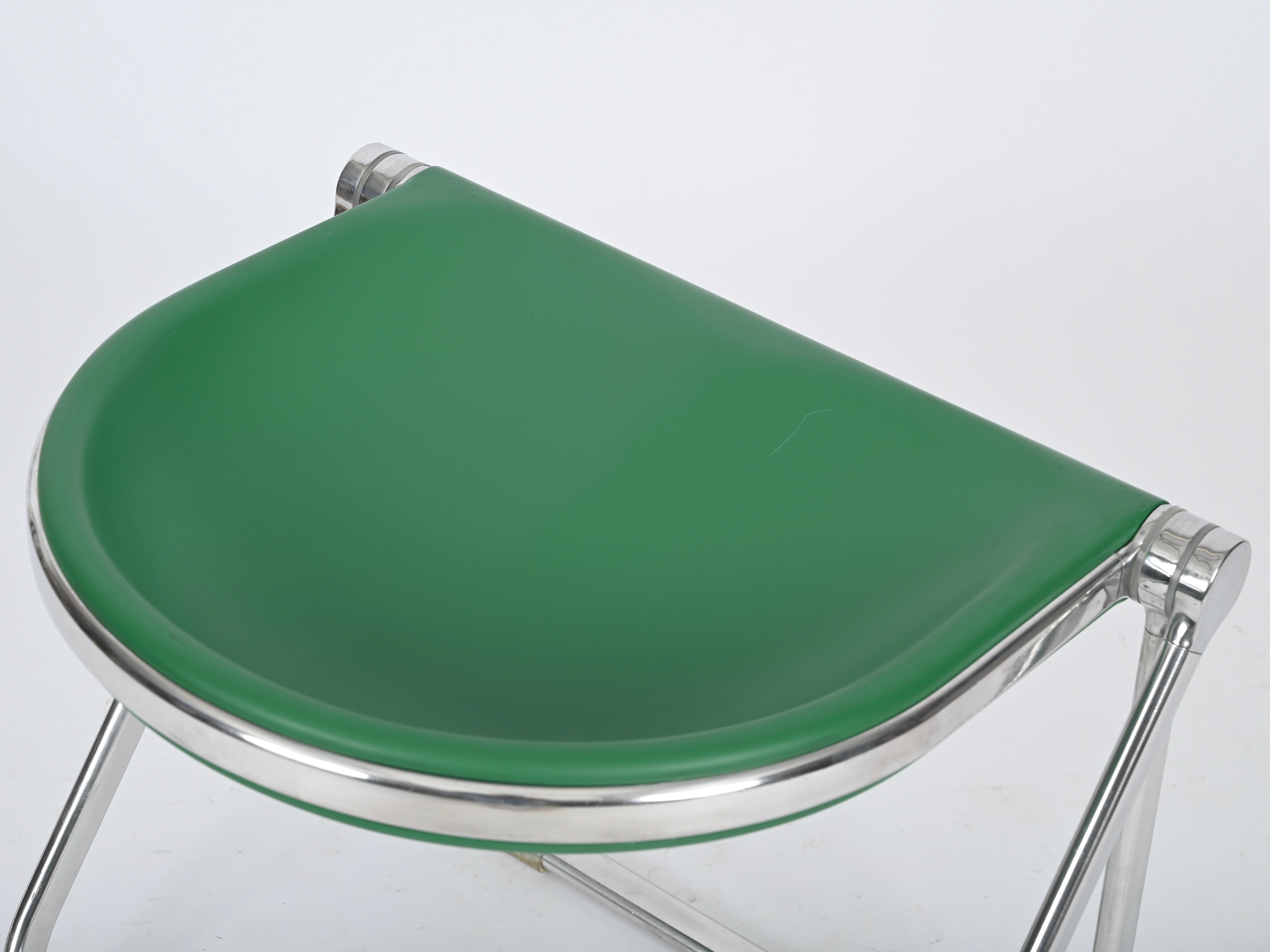 Sedia sgabello pieghevole italiana Greene & Greene di G. Piretti per Anonima Castelli, 1960 in vendita 7