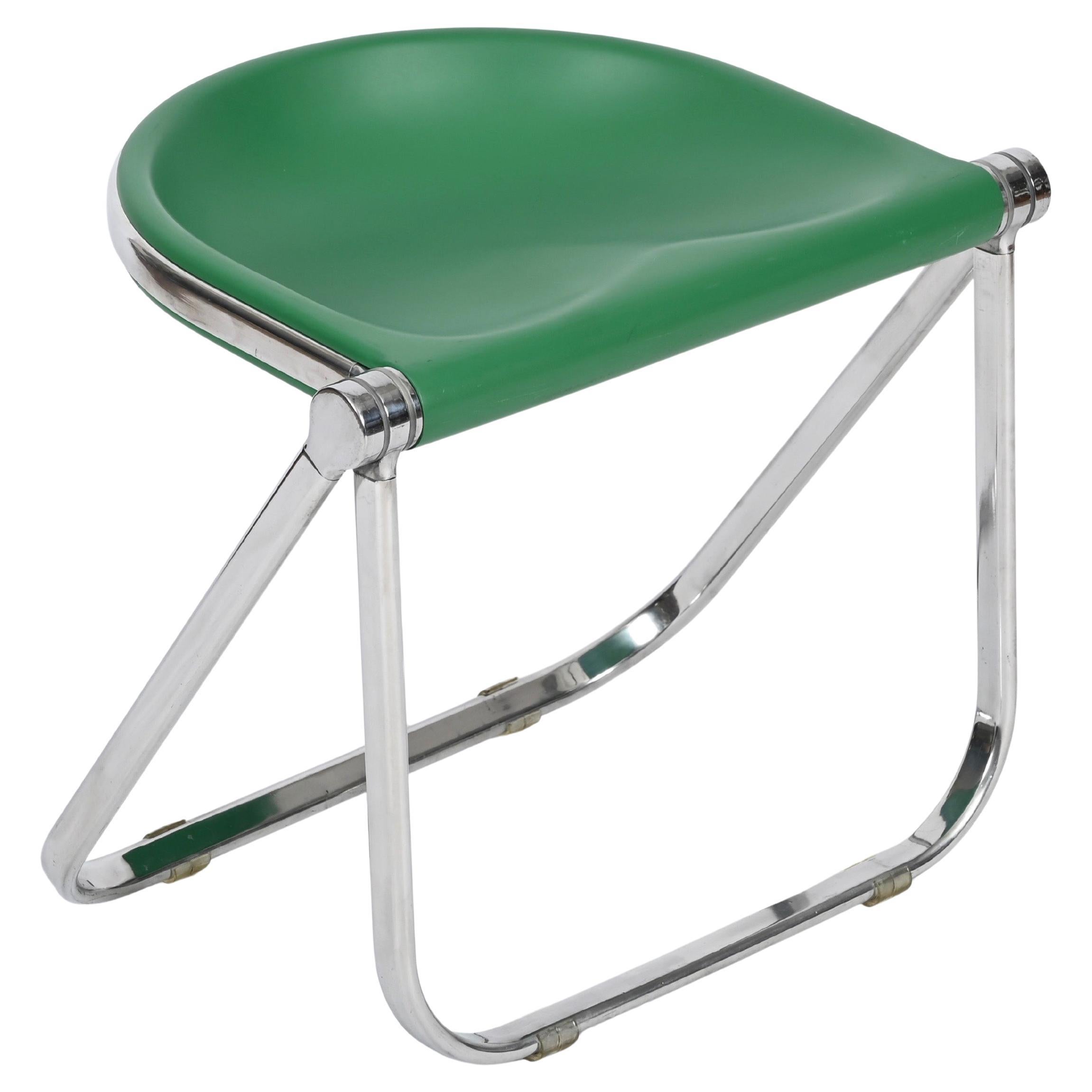 Mid-Century moderno Sedia sgabello pieghevole italiana Greene & Greene di G. Piretti per Anonima Castelli, 1960 in vendita