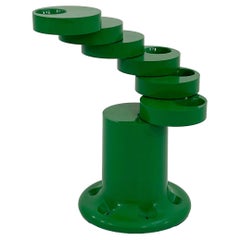 Green Pluvium Umbrella Stand by Giancarlo Piretti for Anonima Castelli, 1970s