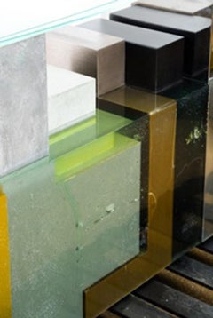 GREEN POMPEII, Limited Edition Console by Georges Amatoury Studio