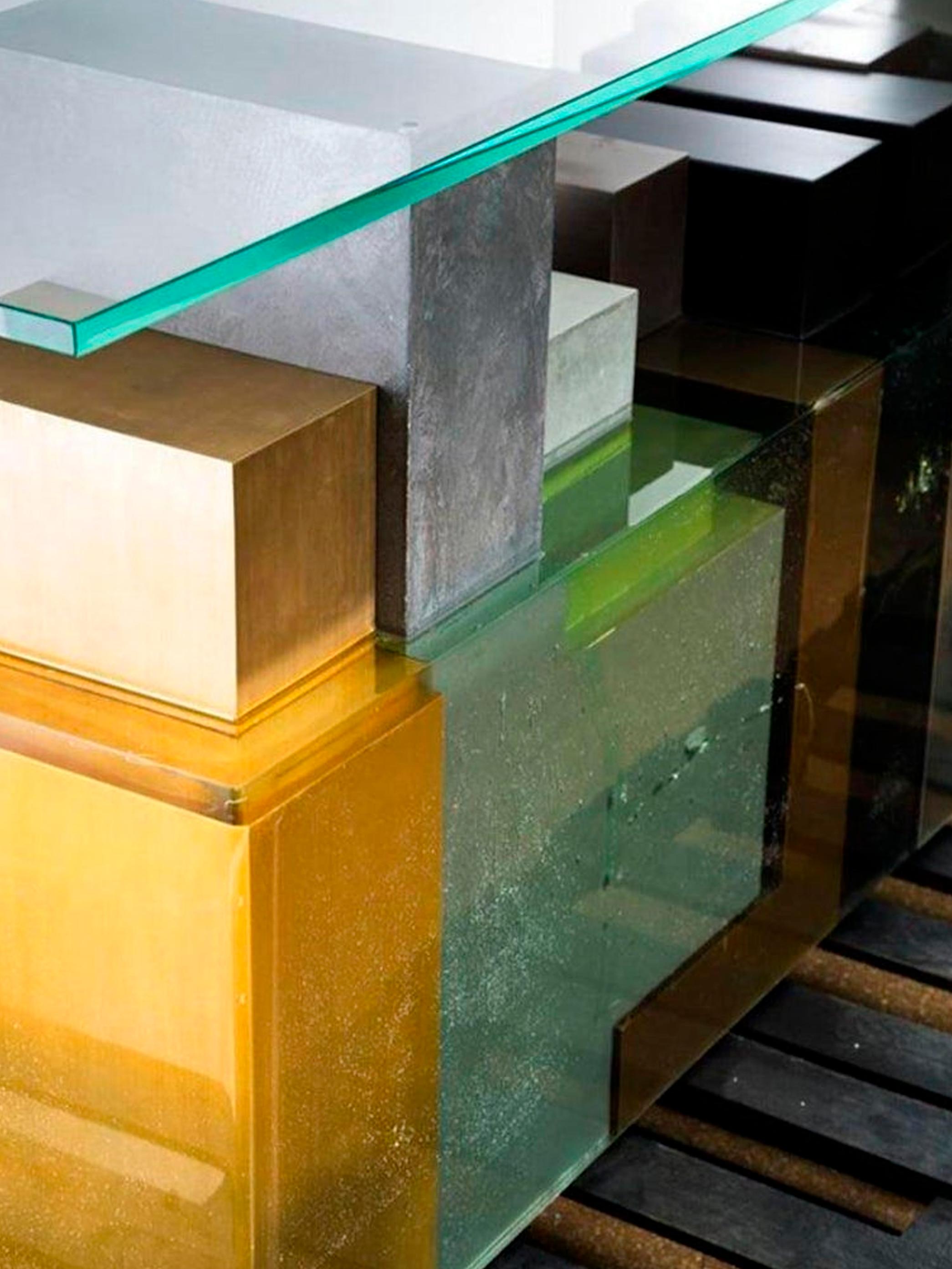 Console GREEN POMPEII, édition limitée de Georges Amatoury Studio en vente 1