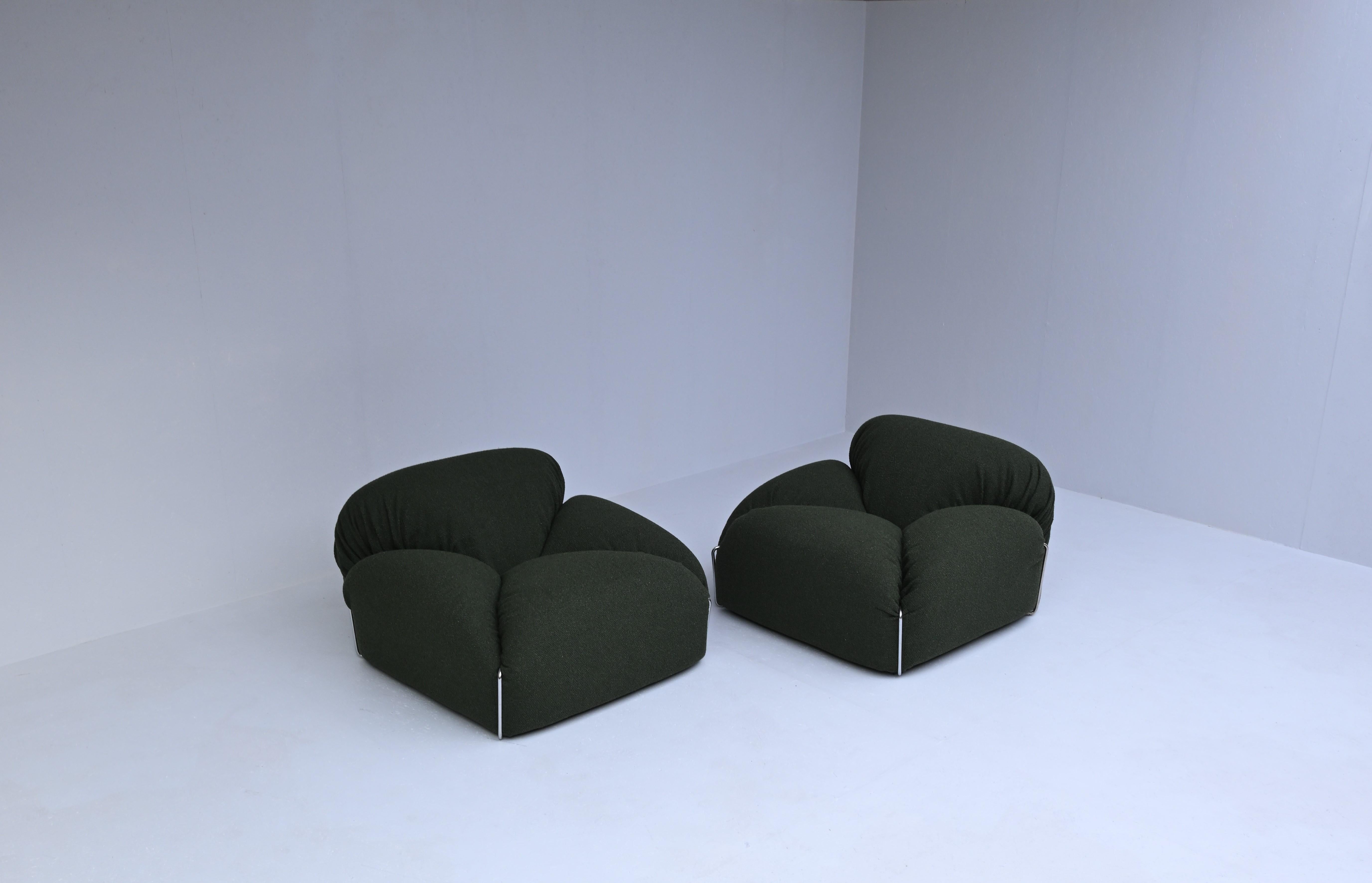 Green POP sofa set by Antonio Citterio & Paola Nava for Vibieffe 4