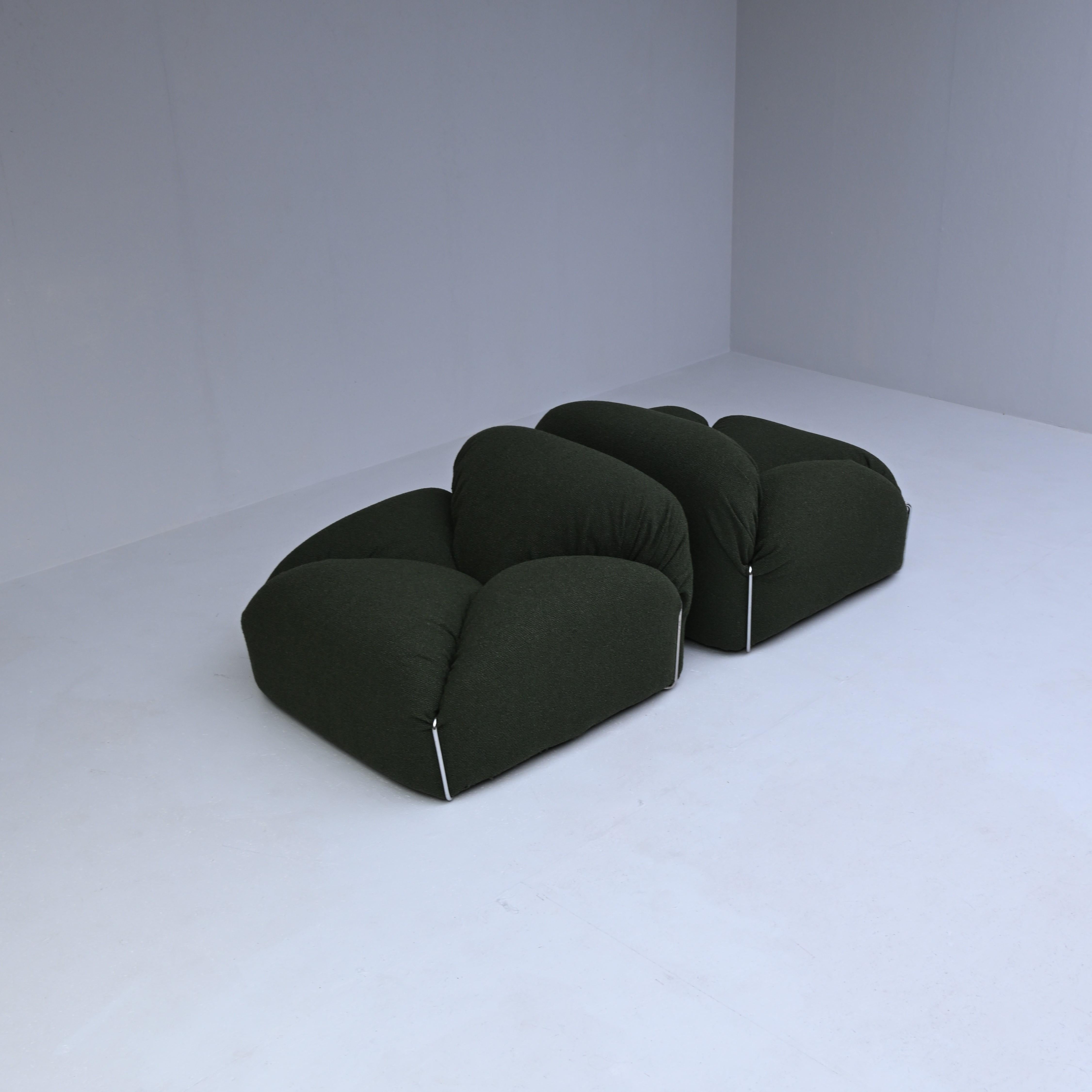 Green POP sofa set by Antonio Citterio & Paola Nava for Vibieffe 1