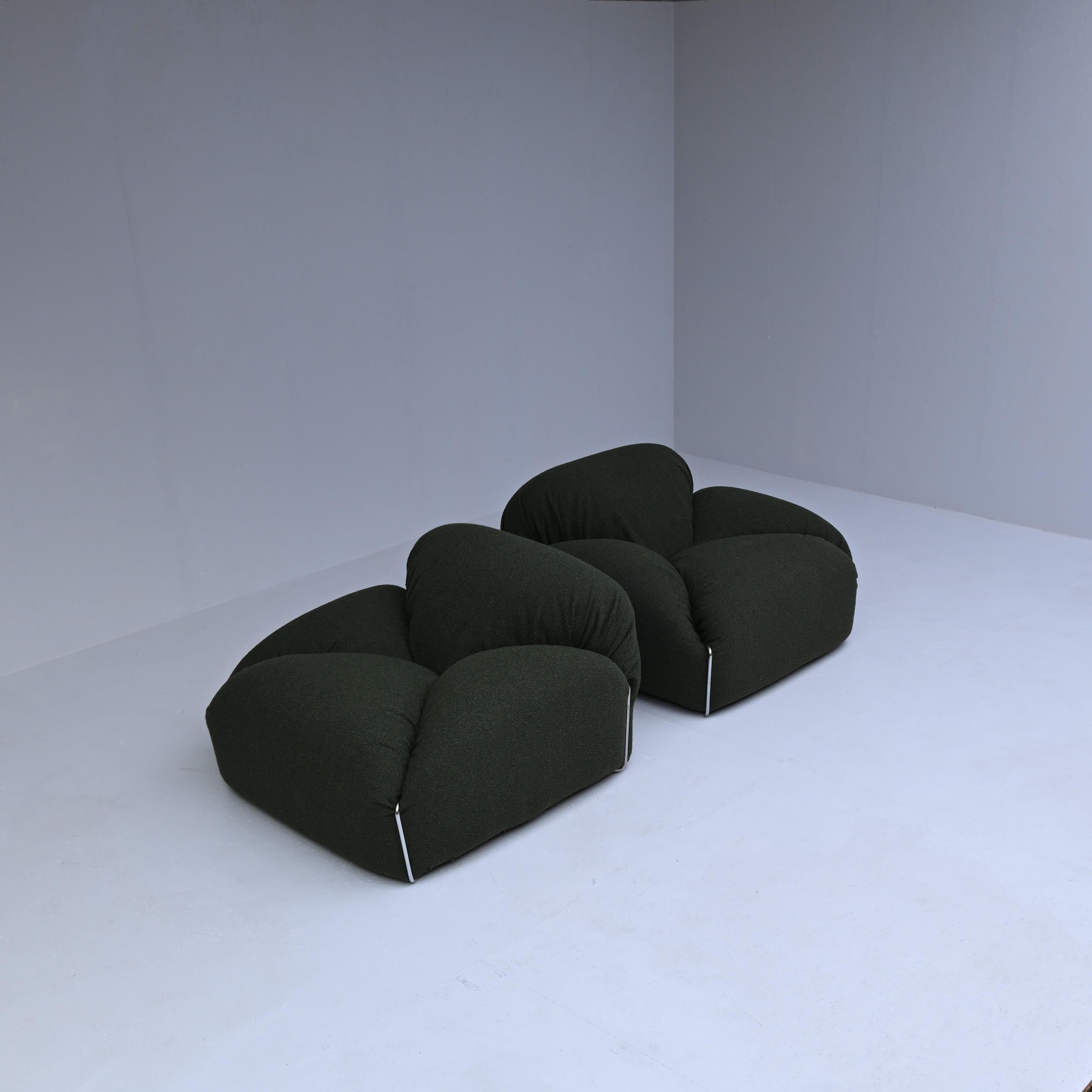 Green POP sofa set by Antonio Citterio & Paola Nava for Vibieffe 3
