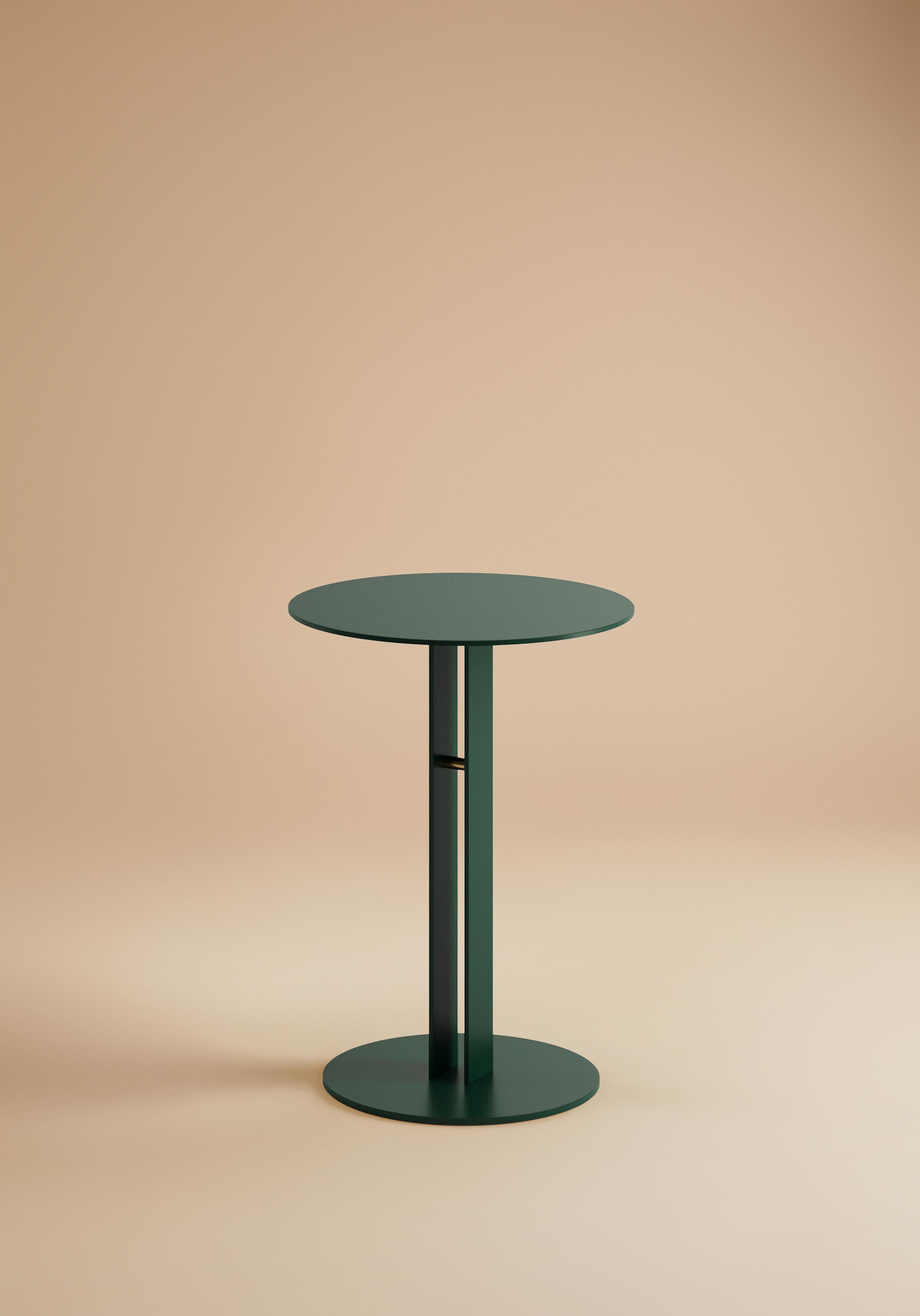 Designed with longtime collaborator Yaniv Chen of Master, the Portman side table is the result of a desire to create an occasional table with the thinnest profile possible – that almost disappears viewed from a certain angle – a goal achieved by