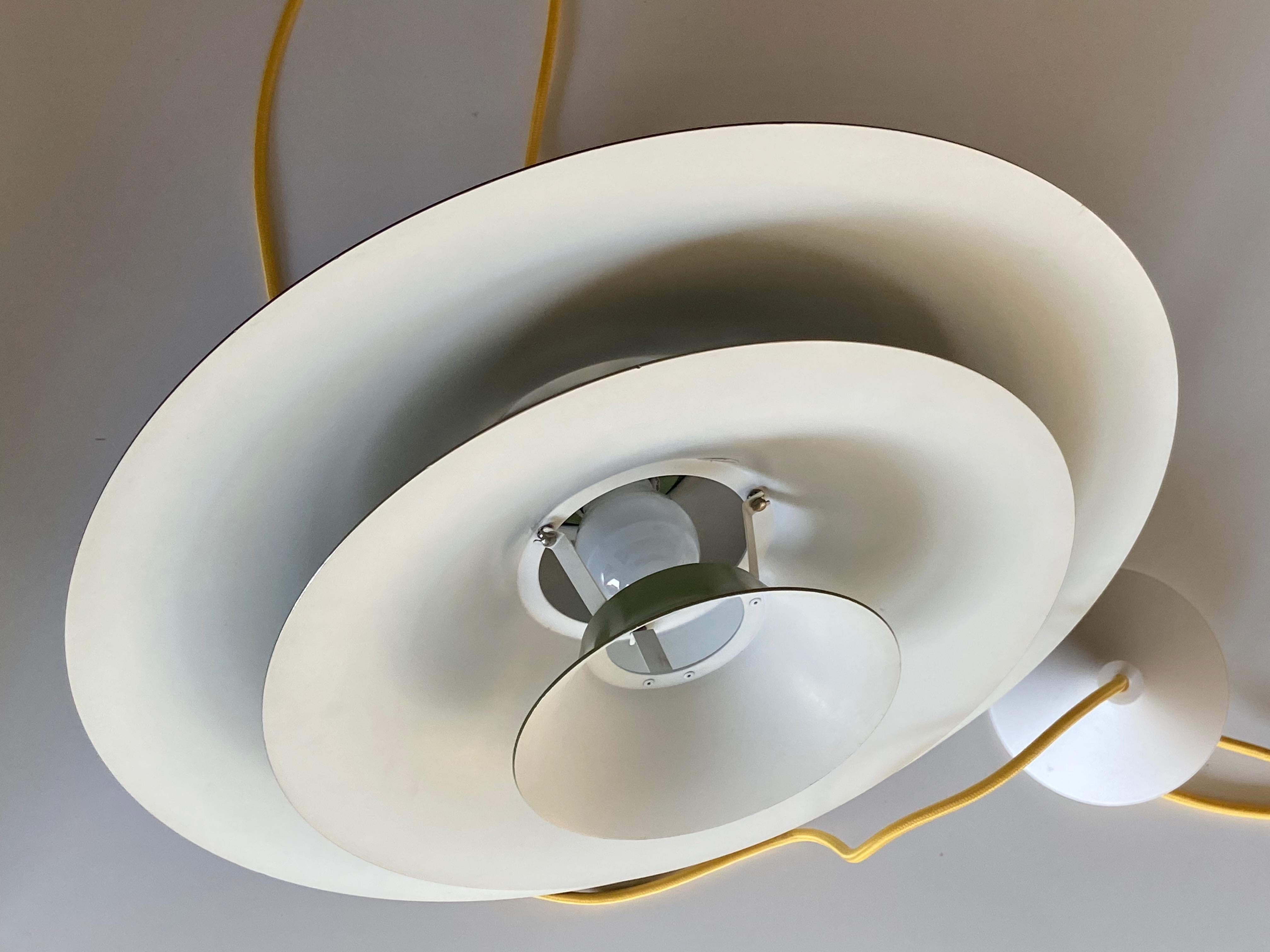Danish Green Radius 1 Pendant Lamp Design Erik Balslev for Fog & Mørup, Denmark