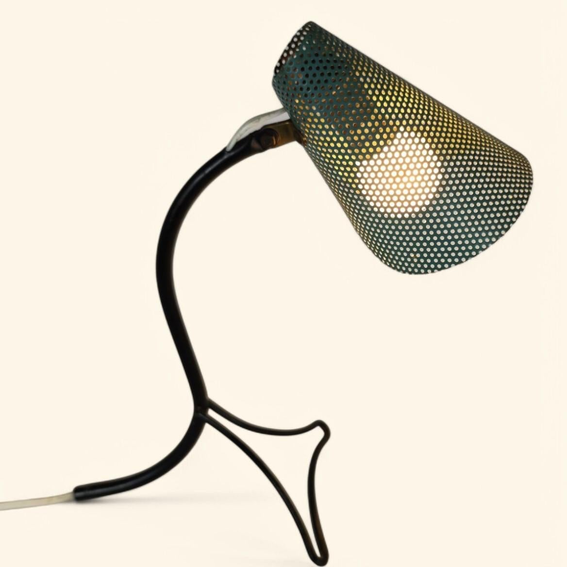 Mid-Century Modern Green Rigitule 