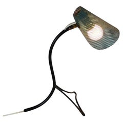Green Rigitule "cocotte" Lamp in the Style of Mathieu Matégot, 1950s.