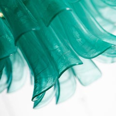 Green Saddle Chandelier