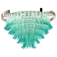 Green Saddle Chandelier
