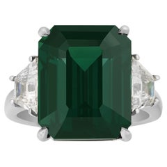 Green Sapphire Ring, 14.61 Carats