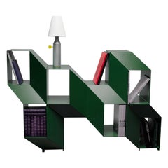 Credenza scultorea "Rocky" verde, Charles Kalpakian