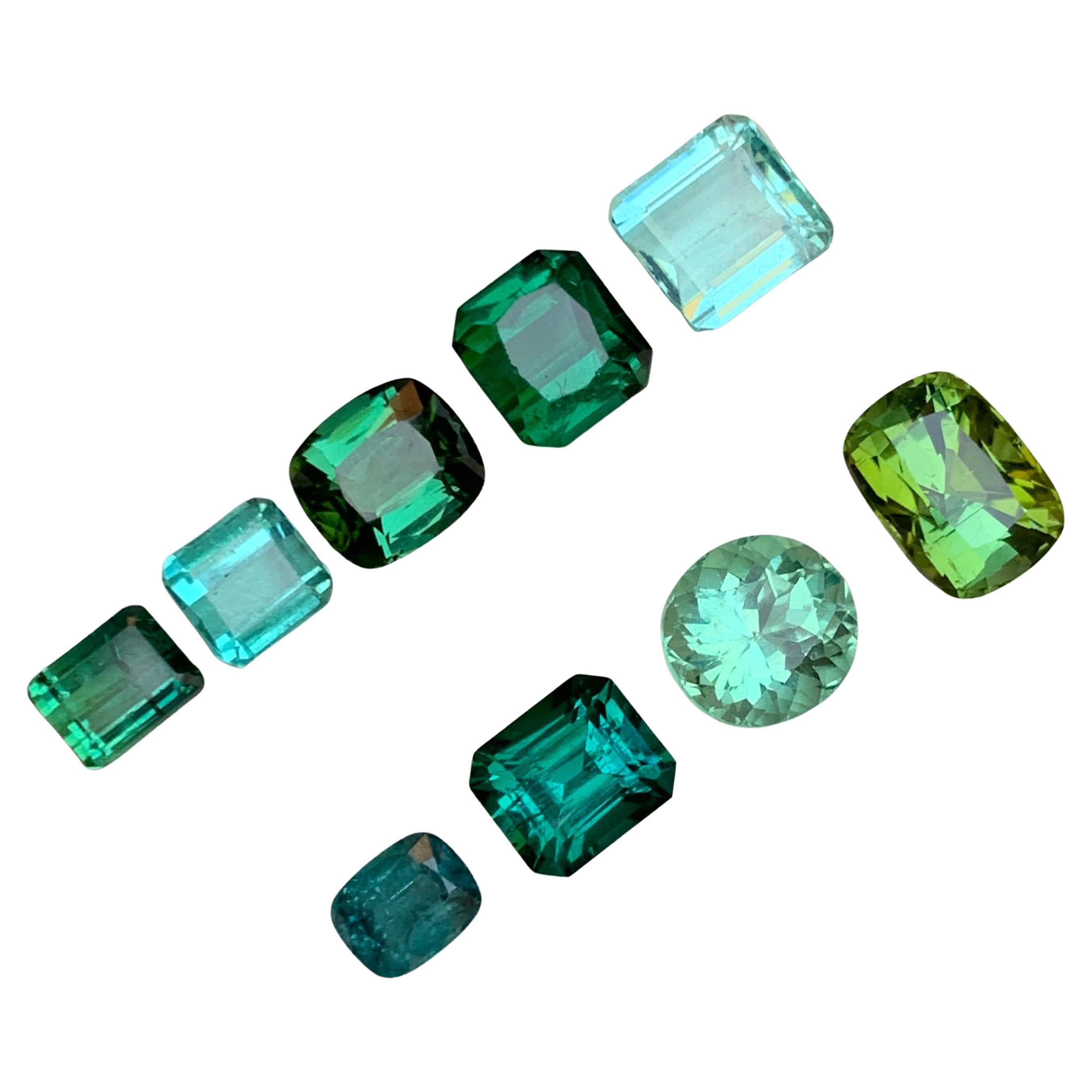 Grün, Seafoam Mix Turmalin 20.82 Ct Natürliche Lose Edelsteine Lot für Schmuck