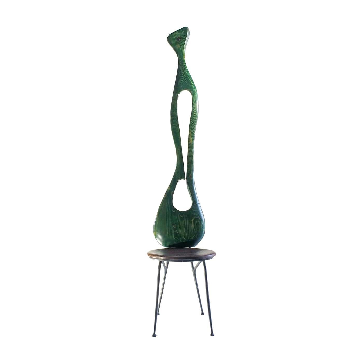 Green Shapes Chair