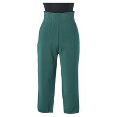 Green short legging ALAIA